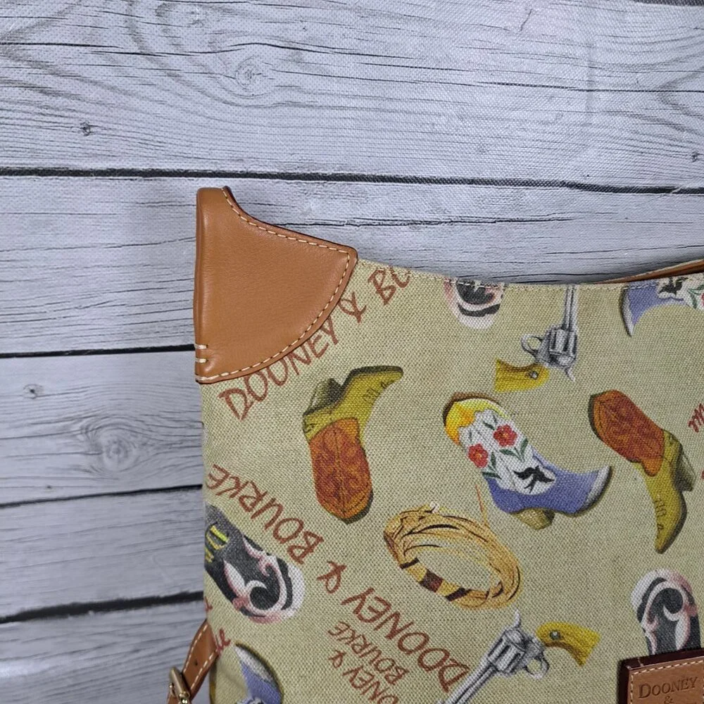 Dooney & Bourke Purse Western Cowboy Print - Picture 7 of 15